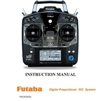 Futaba 14MZ デジタルプロポーショナルRCシステム 14MZ Printed Manual – FutabaUSA